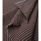 Tissu rayures Lima - Choco