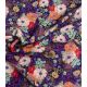 Tissu viscose - Fleurs d'automne
