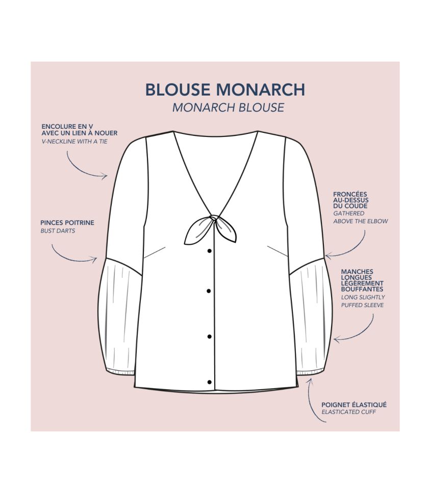 Patron blouse Monarch Patron blouse Monarch