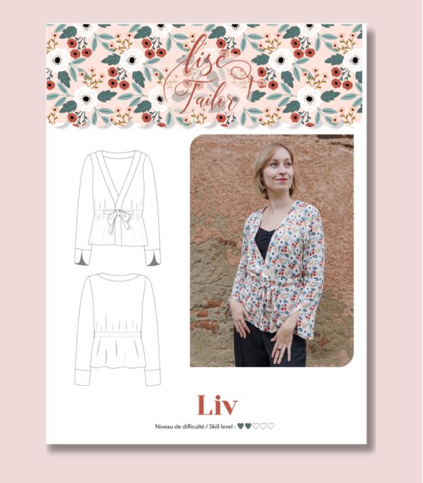 Patron blouse Liv