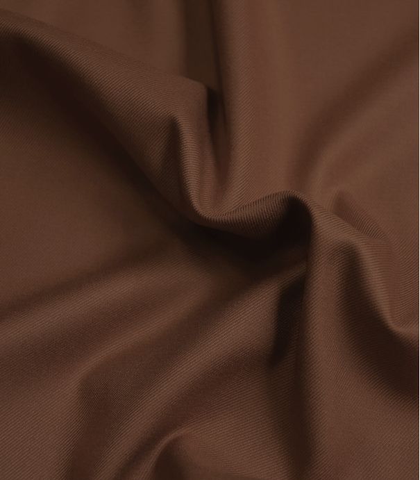 Tissu twill Bamboo et polyester recyclé - Gris chiné