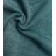 Tissu molleton Teal - lurex argent