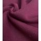 Tissu molleton Prune - lurex ton sur ton