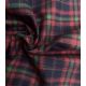 Tissu Flanelle de coton - Tartan rouge / navy
