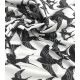 Tissu jersey viscose - Skyflying Dreams black & white