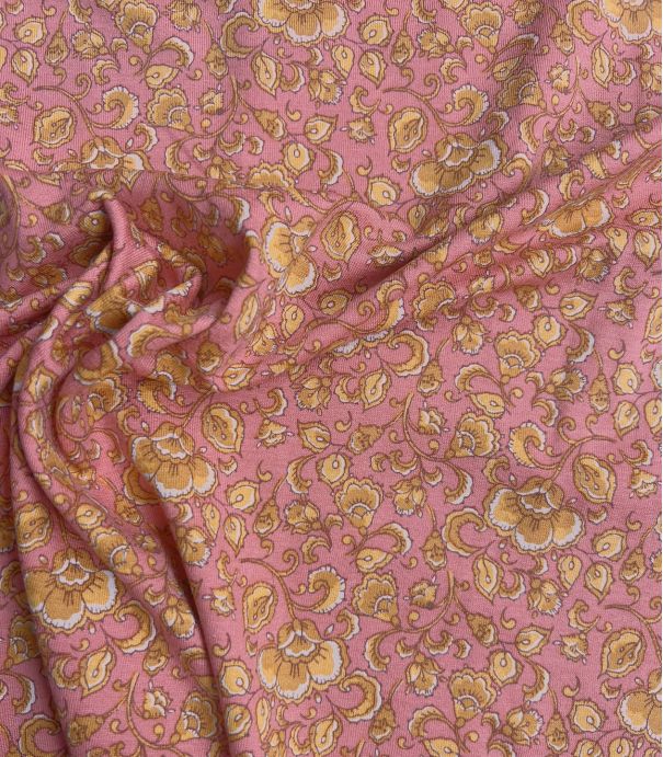 Tissu jersey viscose - Romantic Flowers