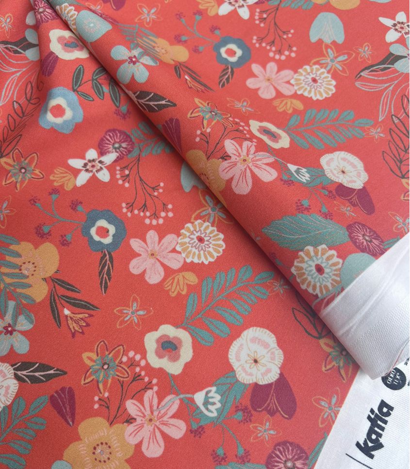 Popeline - Flowers Rights Popeline - Flowers Rights