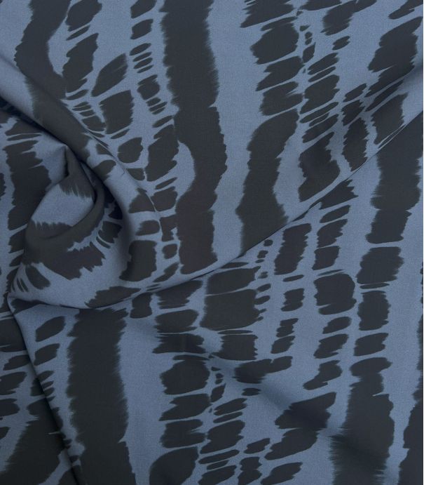 Tissu viscose Tie & Dye - Ardoise Charcoal