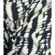 Tissu viscose Tie & Dye - Craie Charcoal