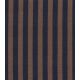 Tissu coton lavé - Rayures Café