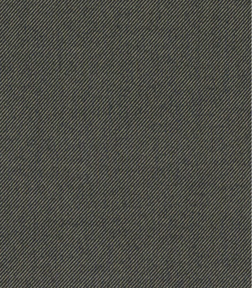 Tissu twill aspect denim - kaki charcoal Tissu twill aspect denim - kaki charcoal
