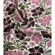 Tissu velours milleraies fin - Fleurs Vintage