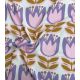 Tissu viscose - Tulipes Rose