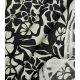 Tissu coton viscose - Fleurs Arty