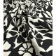 Tissu coton viscose - Fleurs Arty