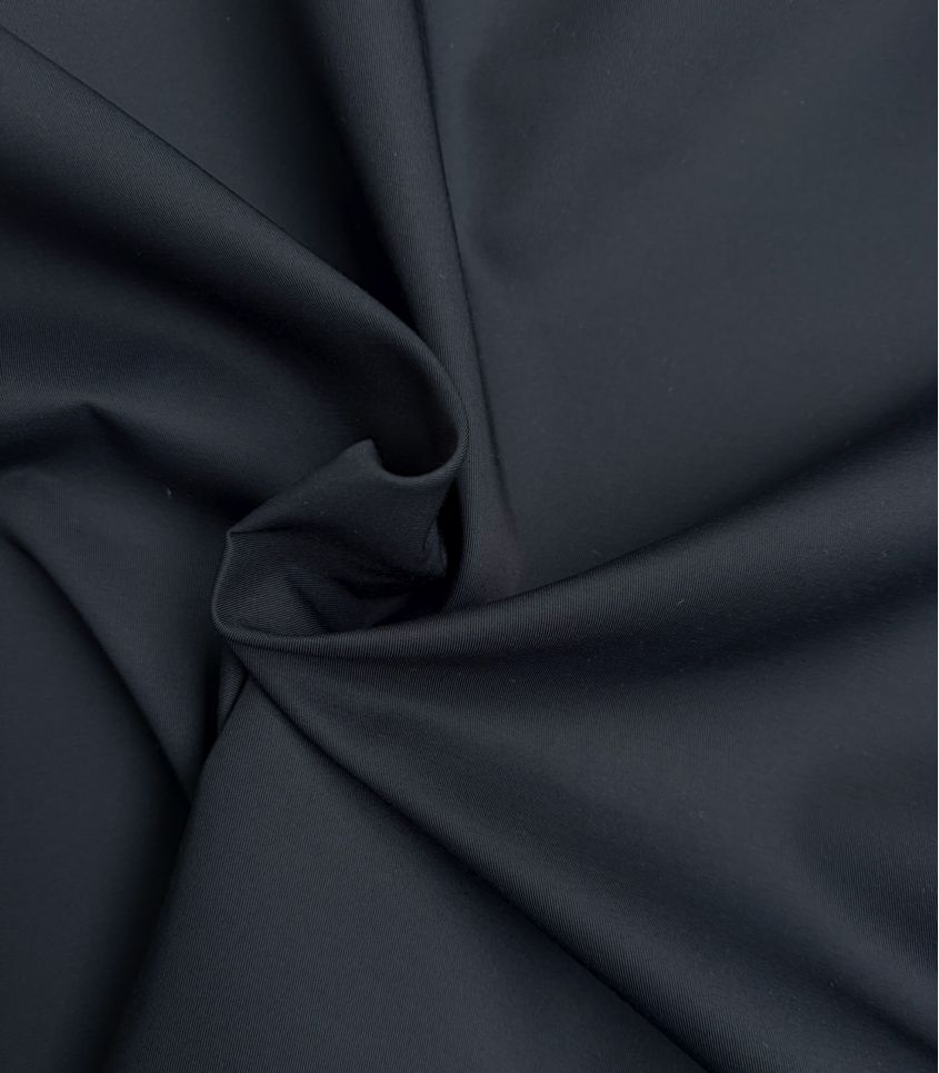 Tissu trench poly / coton déperlant - Navy
