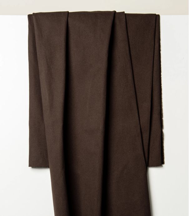 Tissu Gabardine Light AB - Oat Chocolate