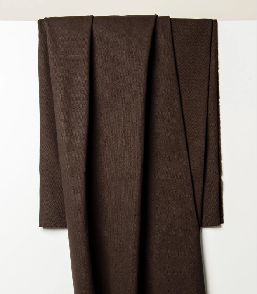 Tissu Gabardine AB - Oat Chocolate