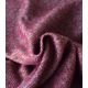 Tissu lainage Petits chevrons Plum