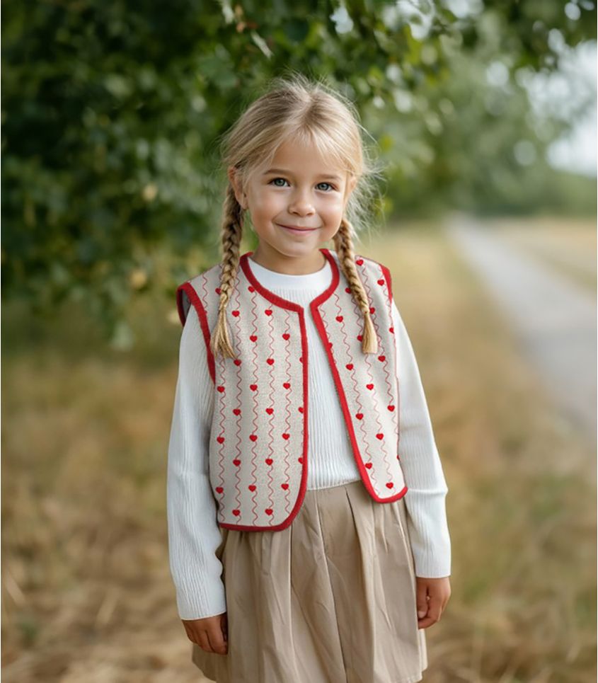 Tissu double gaze matelassé - Amour Fou Tissu double gaze matelassé - Amour Fou