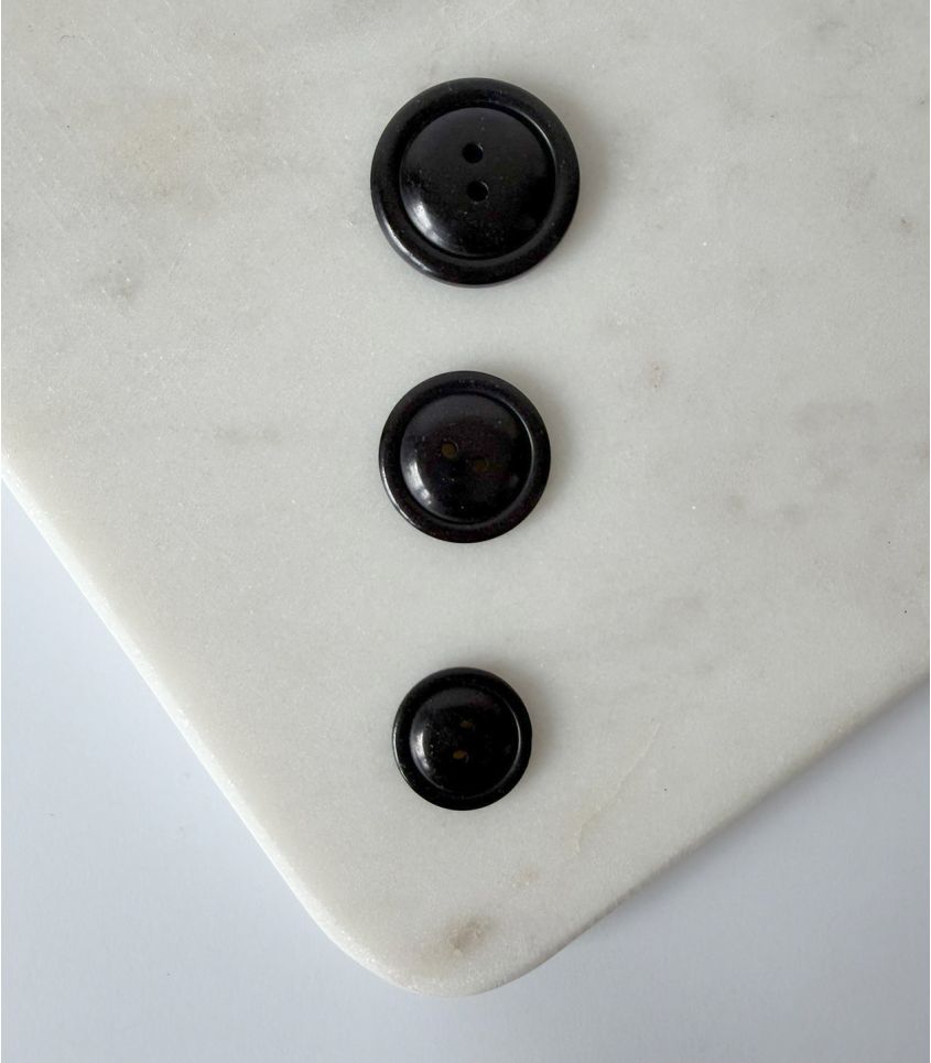 Boutons vintage - Noir Boutons vintage - Noir