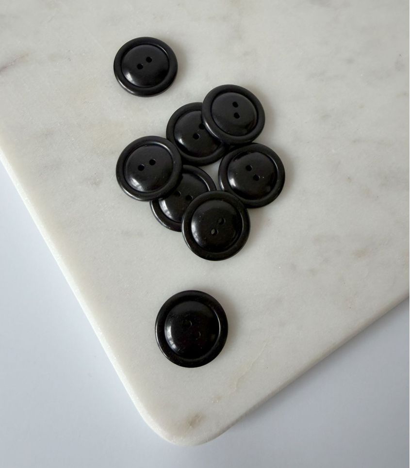 Boutons vintage - Noir