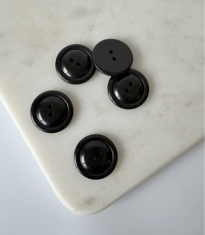 Boutons vintage - Noir Boutons vintage - Noir
