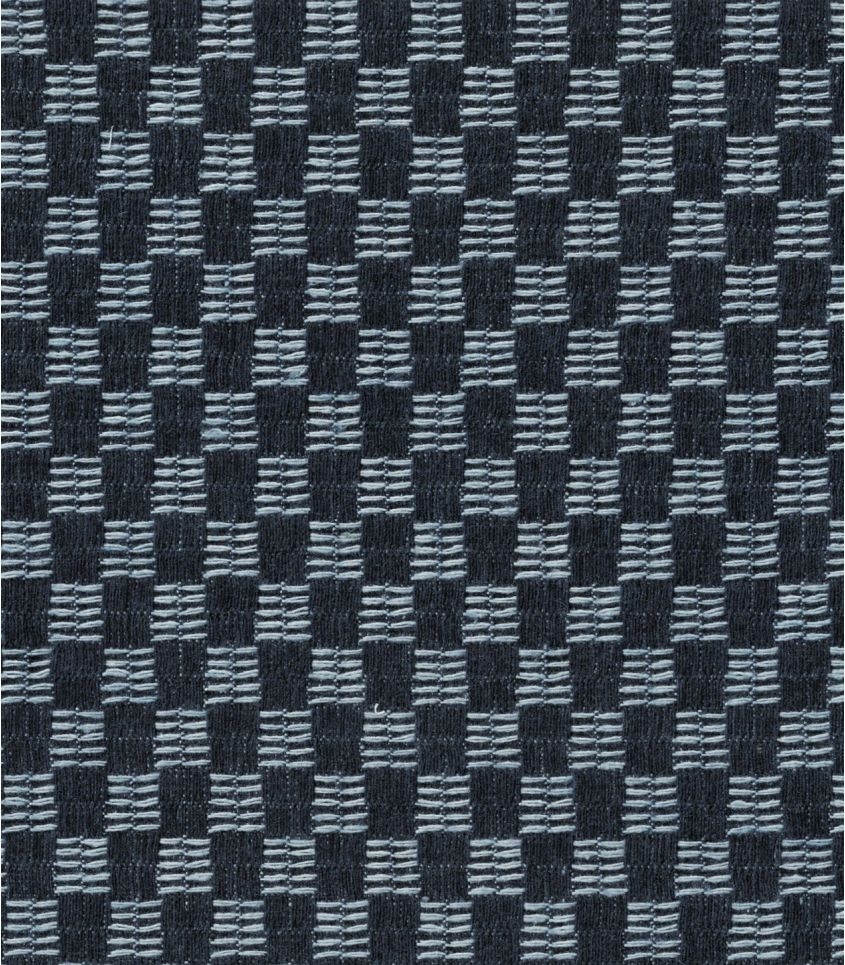 Tissu Denim jacquard carrés - Brut Tissu Denim jacquard carrés - Brut