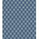 Tissu Denim jacquard carrés - Bleu moyen