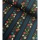 Tissu coton Rayures Gracie- Black