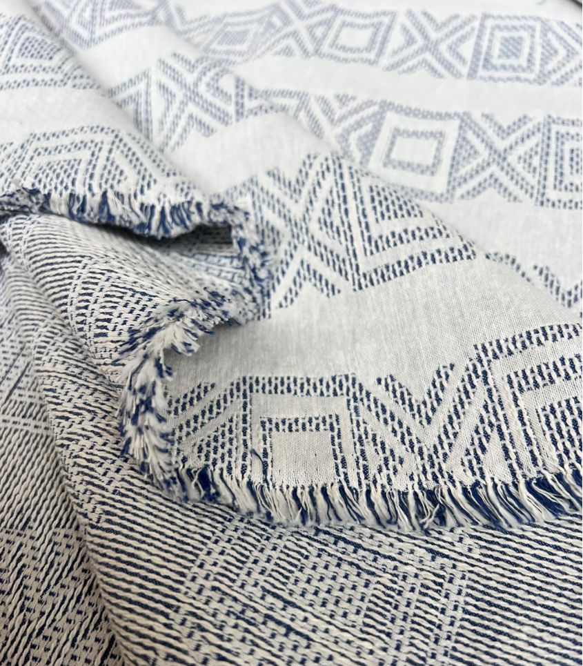 Tissu jacquard Milk