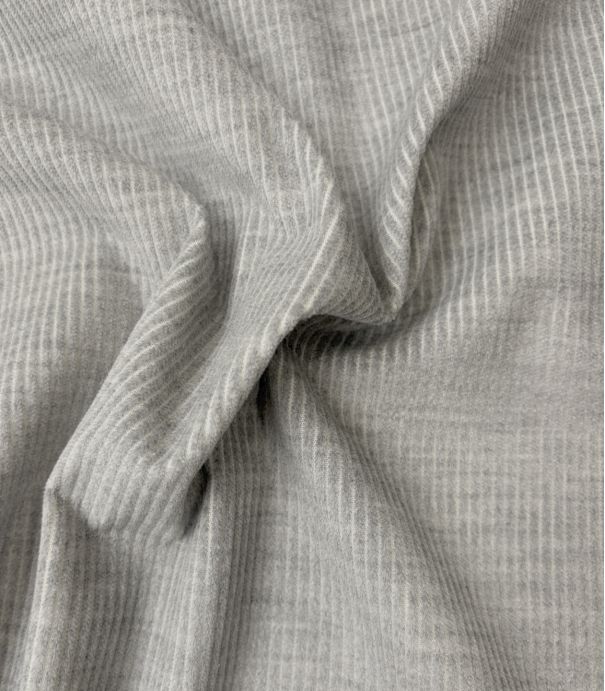 Tissu velours côtelé souple - Brume