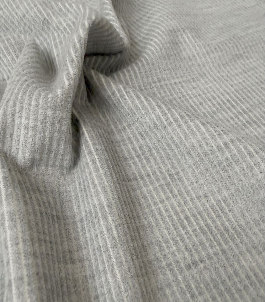 Tissu velours côtelé souple - Brume Tissu velours côtelé souple - Brume