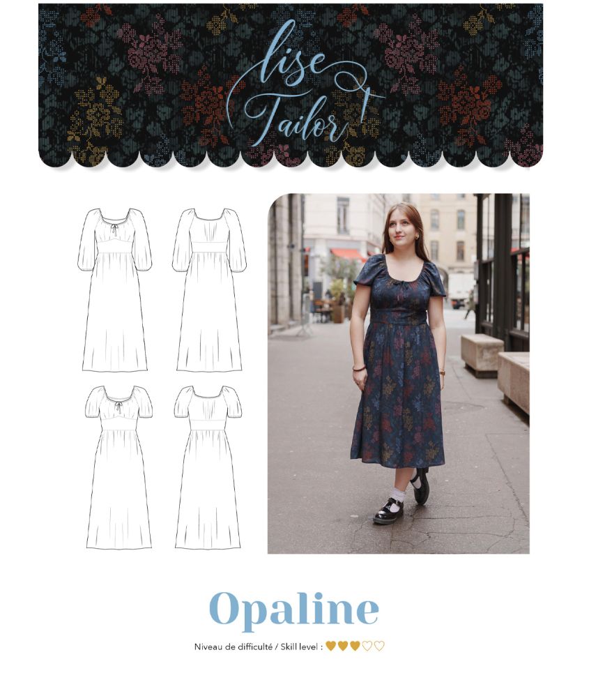 Patron robe Opaline Patron robe Opaline