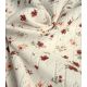 Tissu jersey pointelle - Fleurettes