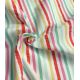 Tissu coton rayé - Tutti Frutti