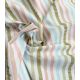 Tissu coton rayé - Pastel