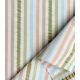Tissu coton rayé - Pastel