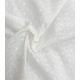 Tissu broderie anglaise festonnée - Pâquerette