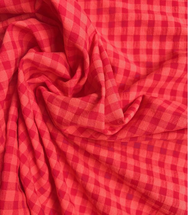 Seersucker vichy - Glace cherry