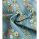 Tissu coton Rayures Gracie- Blue