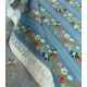 Tissu coton Rayures Gracie- Blue