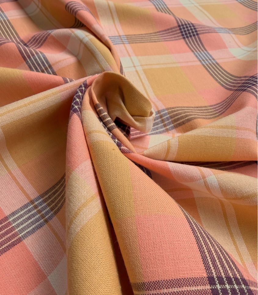 Coton indien - Arcade wovens abricot