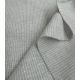 Tissu Lin coton - Chambray rayé Gris