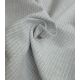 Lin coton - Chambray rayé Gris