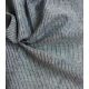 Tissu Lin coton - Chambray rayé Marine
