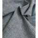 Lin coton - Chambray rayé Marine