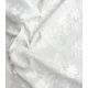 Tissu coton brodé - Au jardin