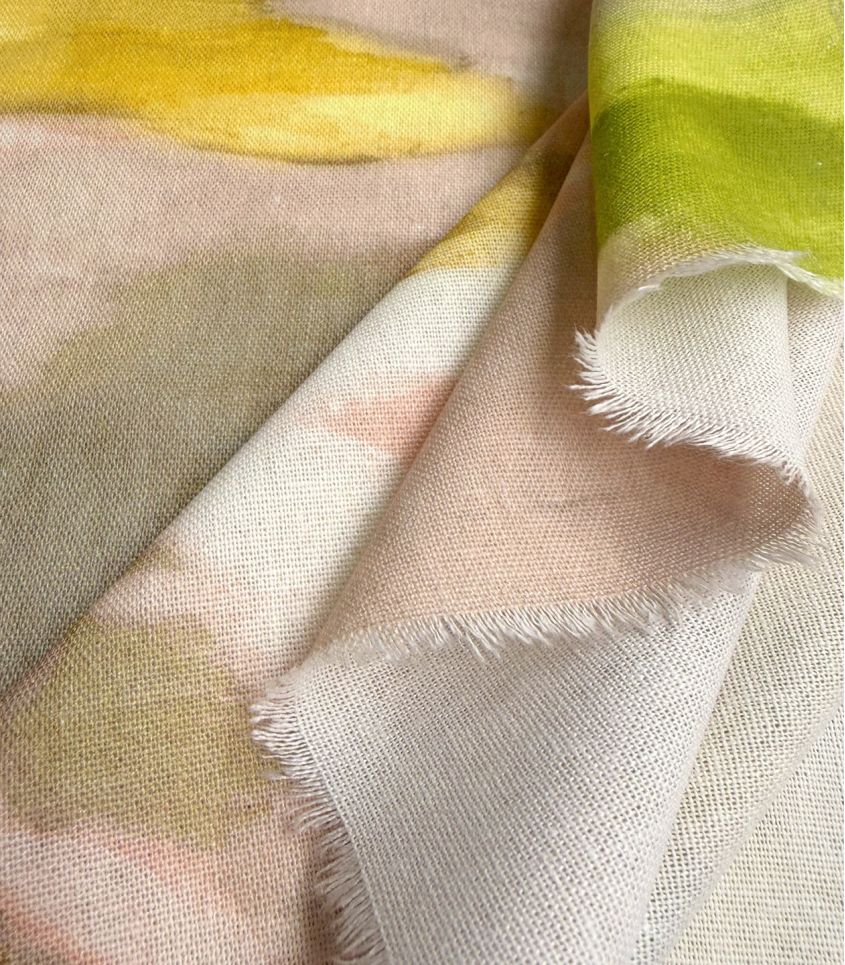 Tissu Lin viscose Reveries - Sable Tissu Lin viscose Reveries - Sable