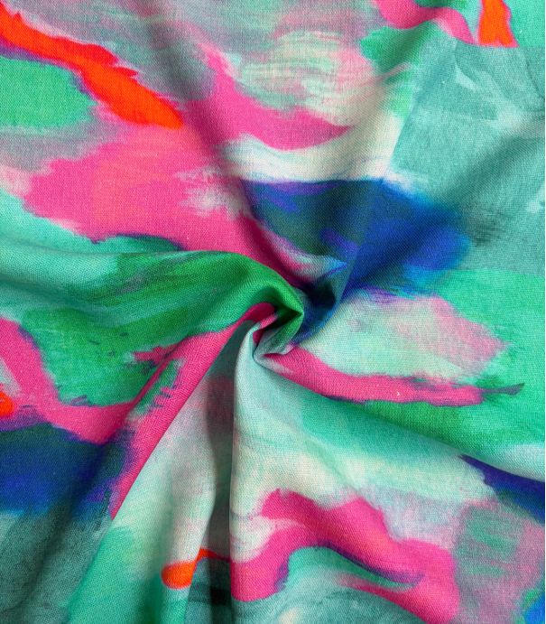 Tissu Lin viscose Reveries - Boréale